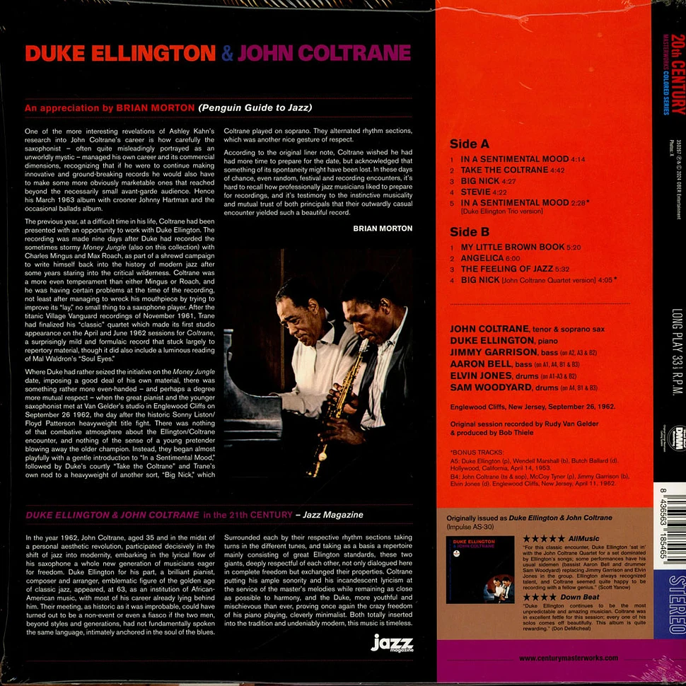 Duke Ellington & John Coltrane - Duke Ellington & John Coltrane