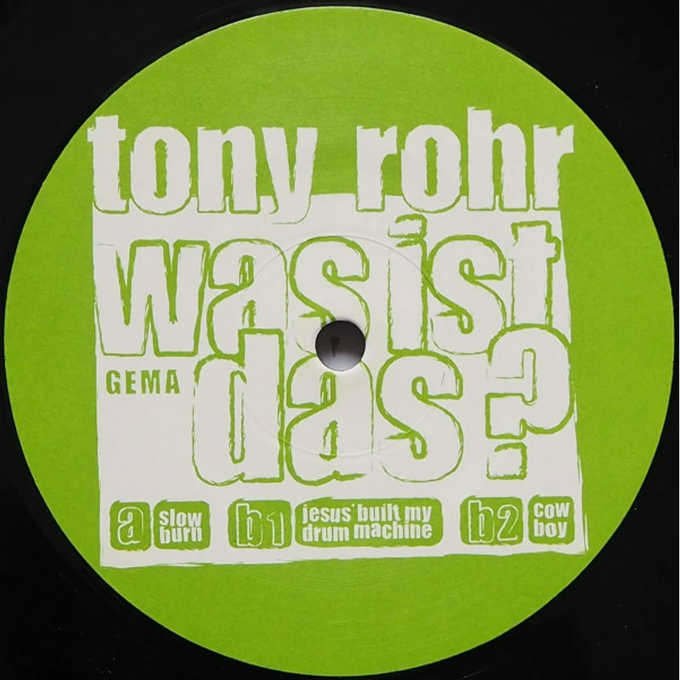 Tony Rohr - Was Ist Das?