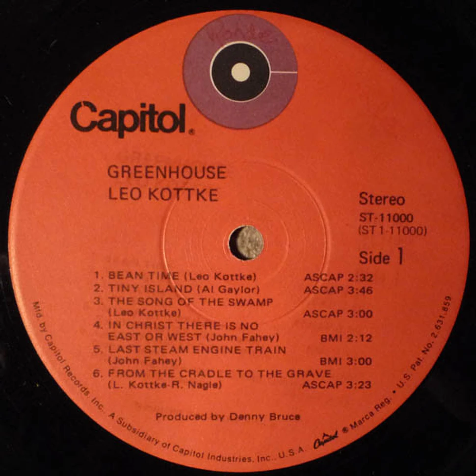 Leo Kottke - Greenhouse