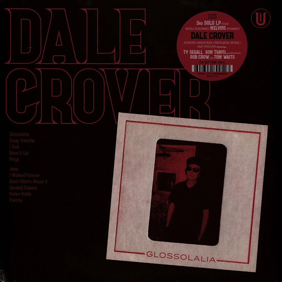 Dale Crover - Glossolalia Hot Pink Vinyl Edition