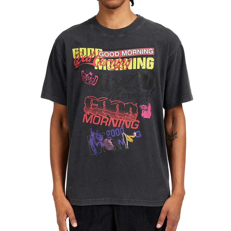 Good Morning Tapes - Multi Logo SS Tee