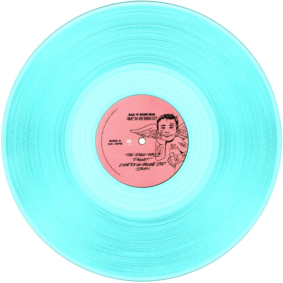 Rag'n'Bone Man - What Do You Believe In? Coke Bottle Clear Vinyl Edition