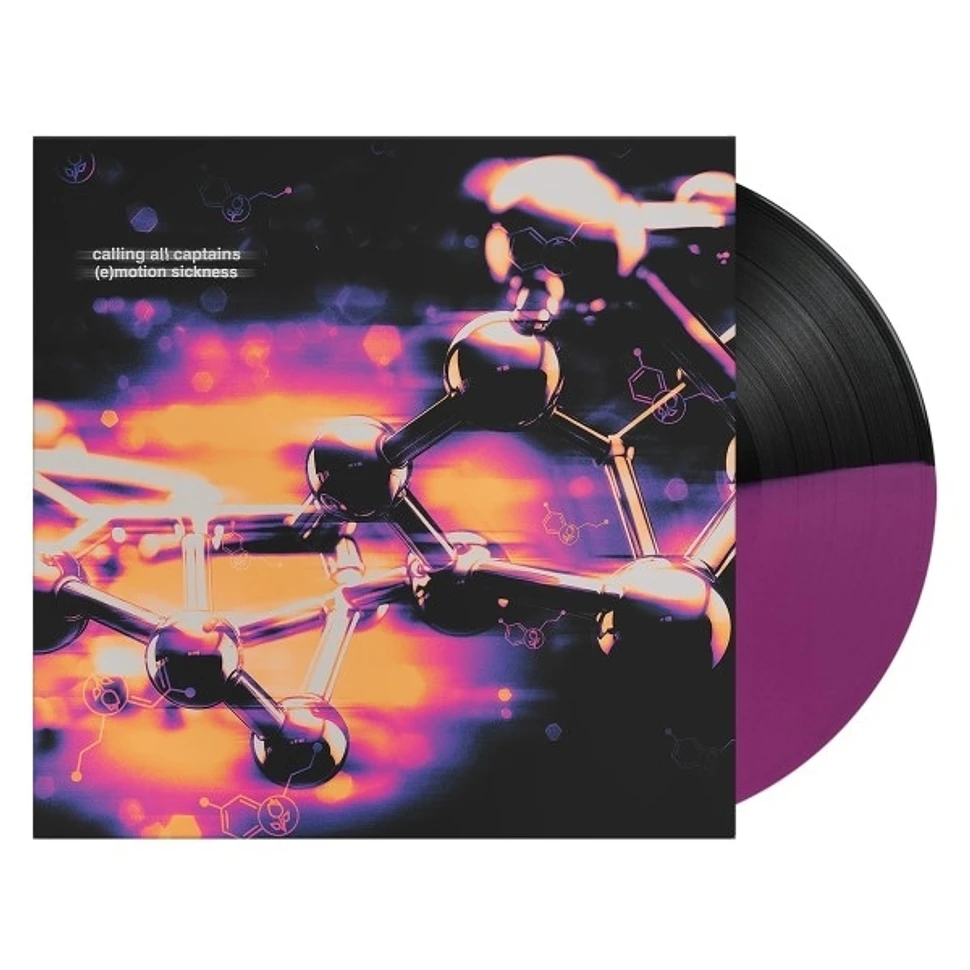 Calling All Captains - Emotion Sickness Half Black Half Purple Vinyl Edition