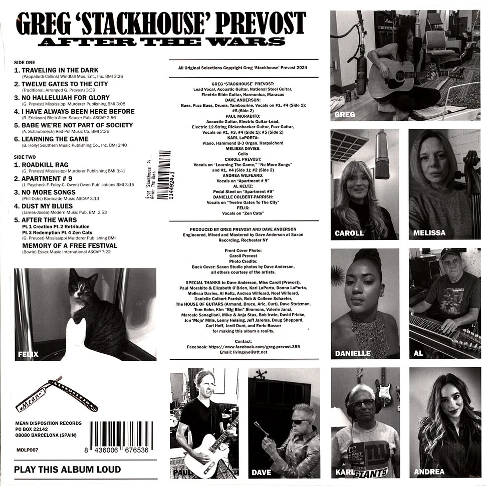 Greg 'Stackhouse' Prevost - After The Wars