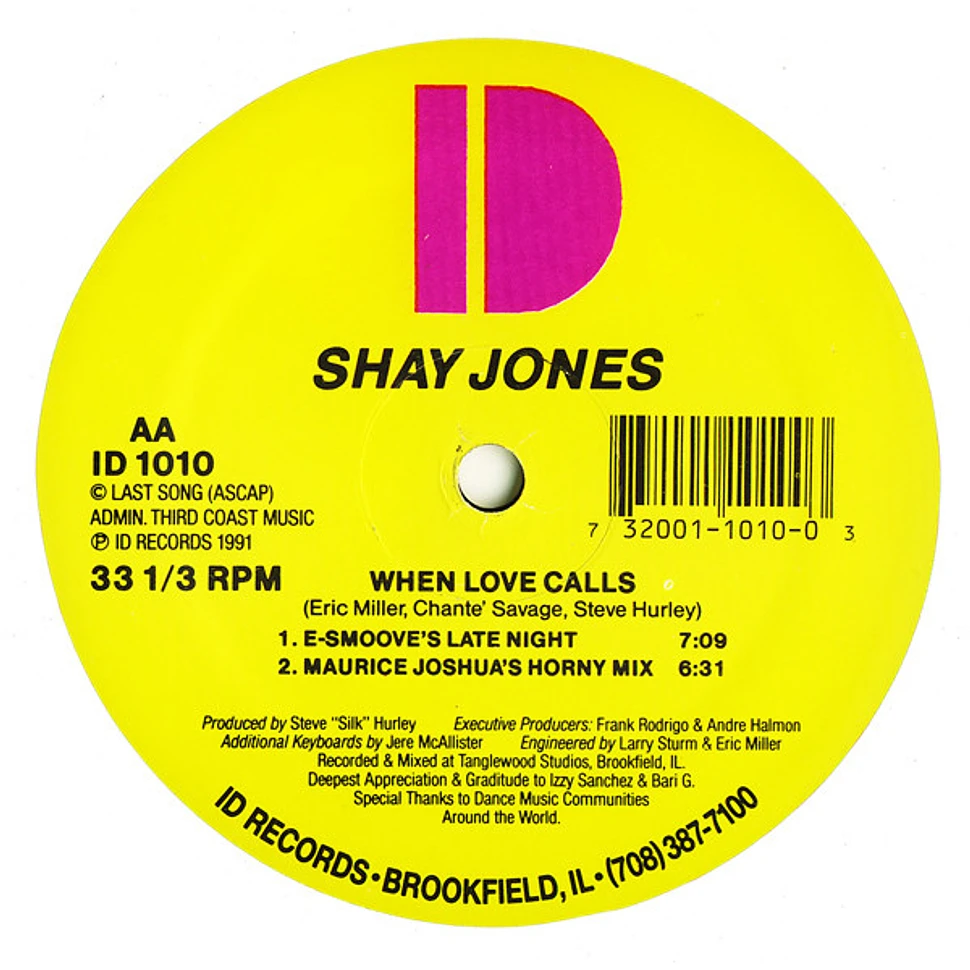 Shay Jones - When Love Calls