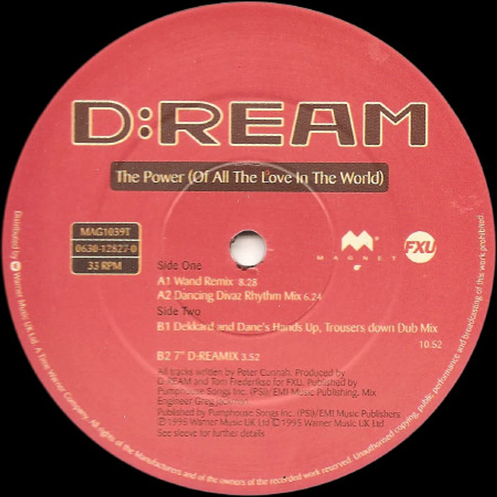 D:Ream - The Power (Of All The Love In The World)