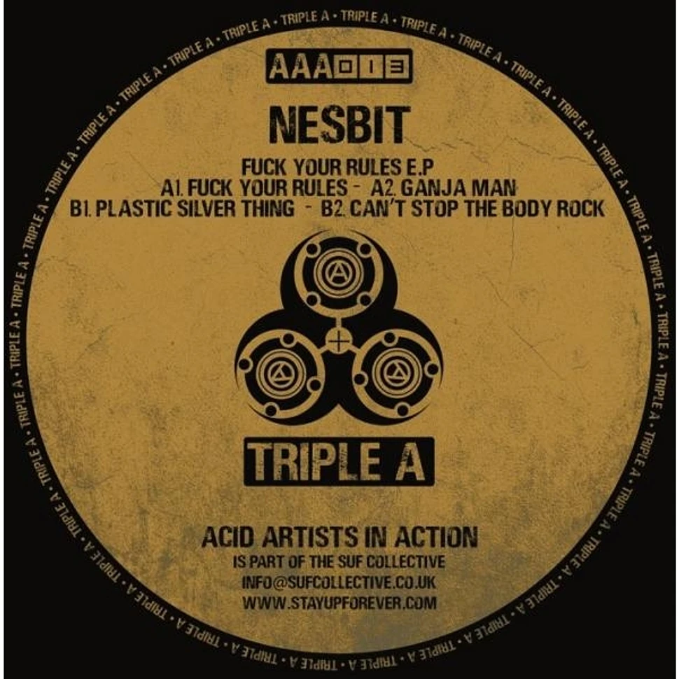 Nesbit - Fuck Your Rules EP