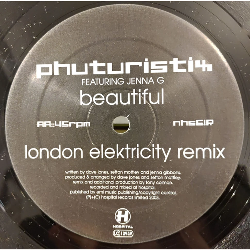 Zed Bias + DJ Injekta Present Phuturistix Featuring Jenna Gibbons - Beautiful (Remixed By London Elektricity + Nu:Tone)