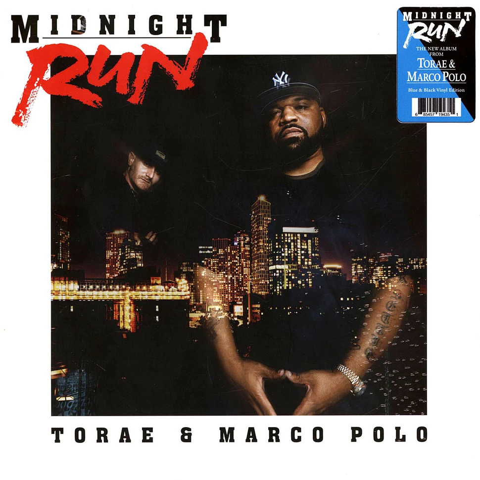 Torae & Marco Polo - Midnight Run Black Vinyl Edition