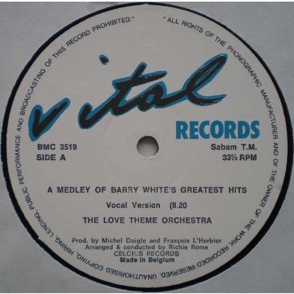 The Love Theme Orchestra / Brooklyn Express - Medley Of Barry White's Greatest Hits / -69- (Super '86 Mix)