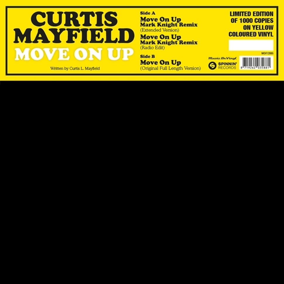 Curtis Mayfield - Move On Up Mark Knight Remix