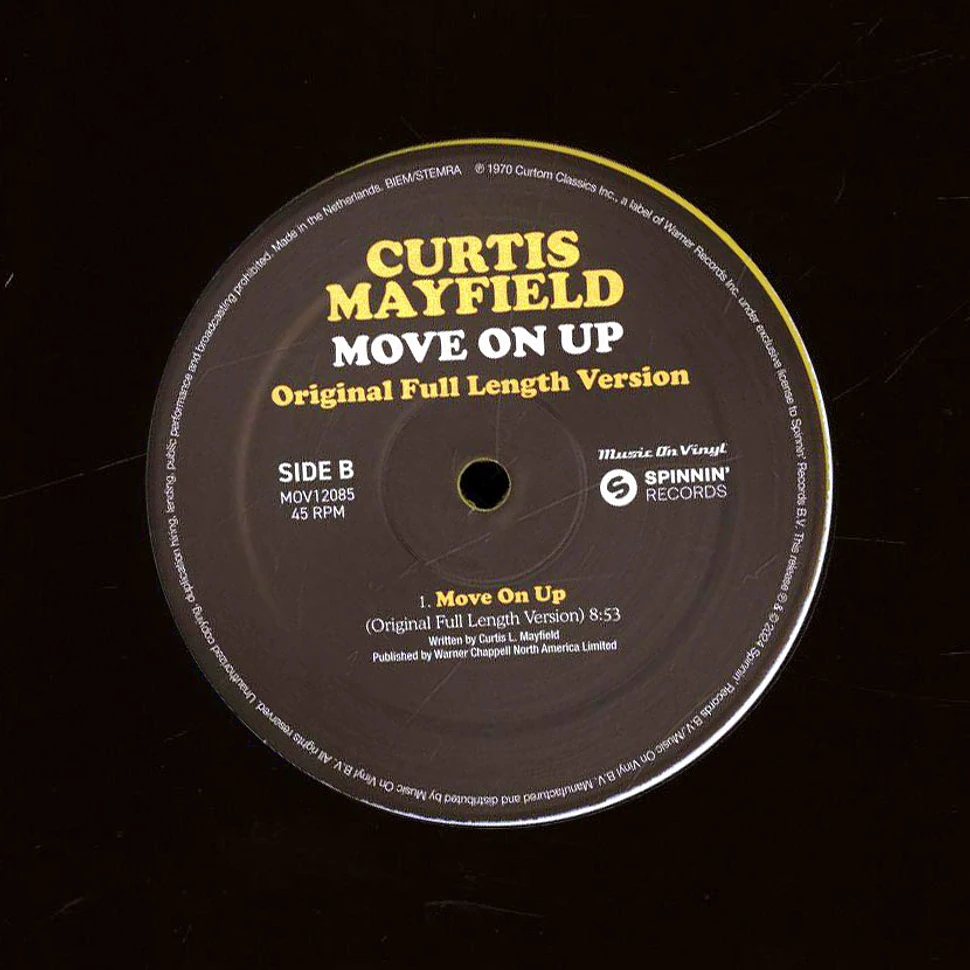 Curtis Mayfield - Move On Up Mark Knight Remix