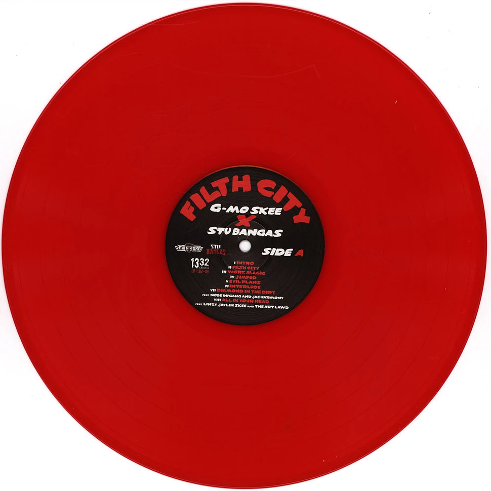 G-Mo Skee & Stu Bangas - Filth City Red Vinyl Edition