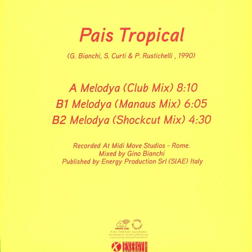 Pais Tropical - Melodya 2024 Repress