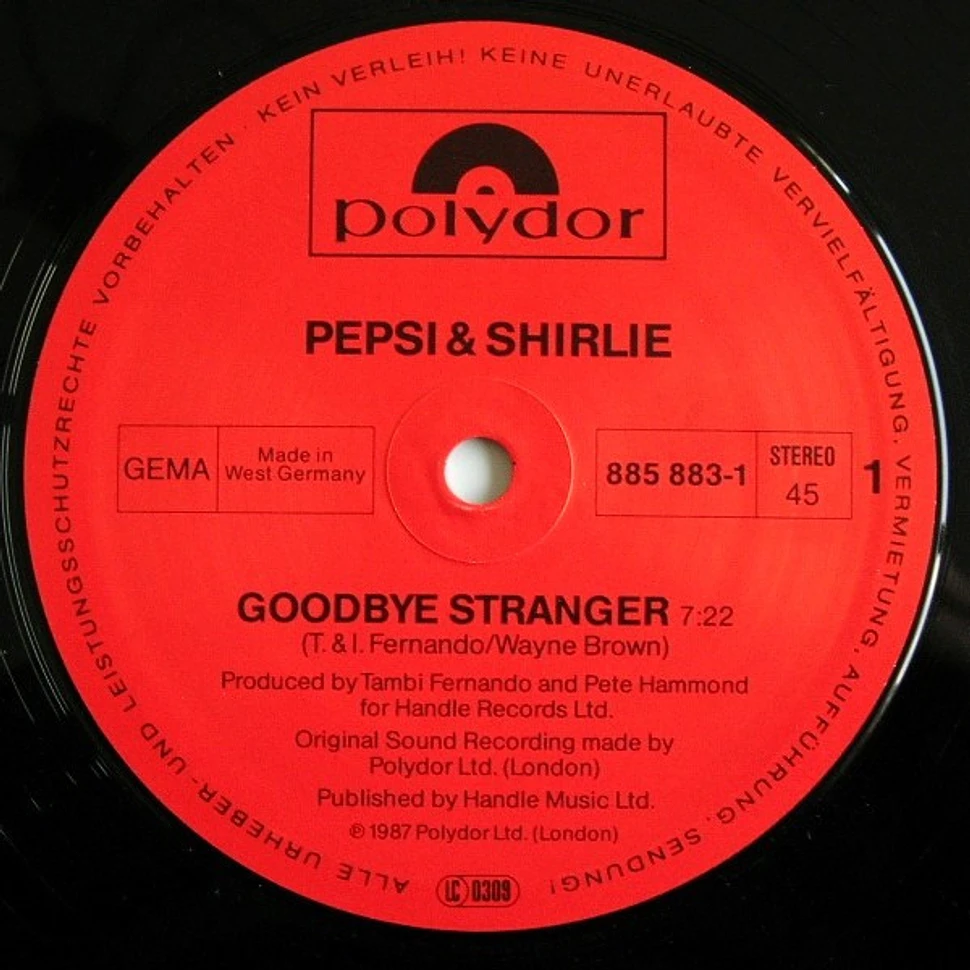 Pepsi & Shirlie - Goodbye Stranger