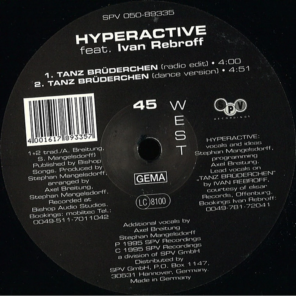 Hyperactive feat. Ivan Rebroff - Tanz Brüderchen