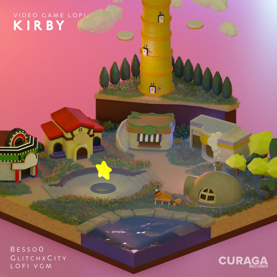 Besso0 And Glitchxcity - Video Game Lofi: Kirby Colored Vinyl Edition