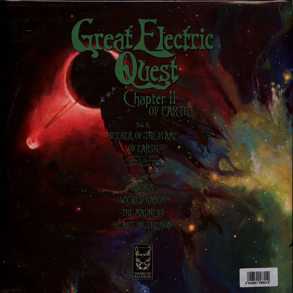 The Great Electric Quest - Chapter II: Of Earth Black Vinyl Edition