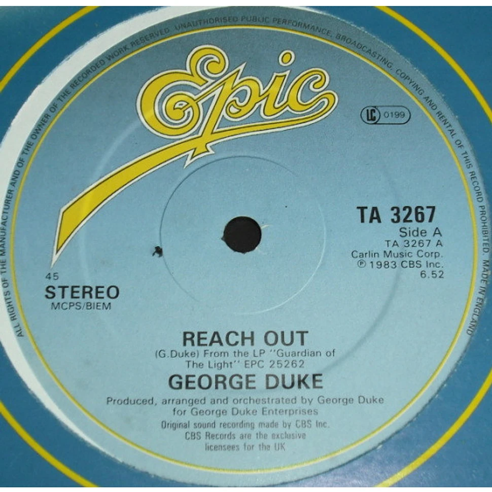 George Duke - Reach Out