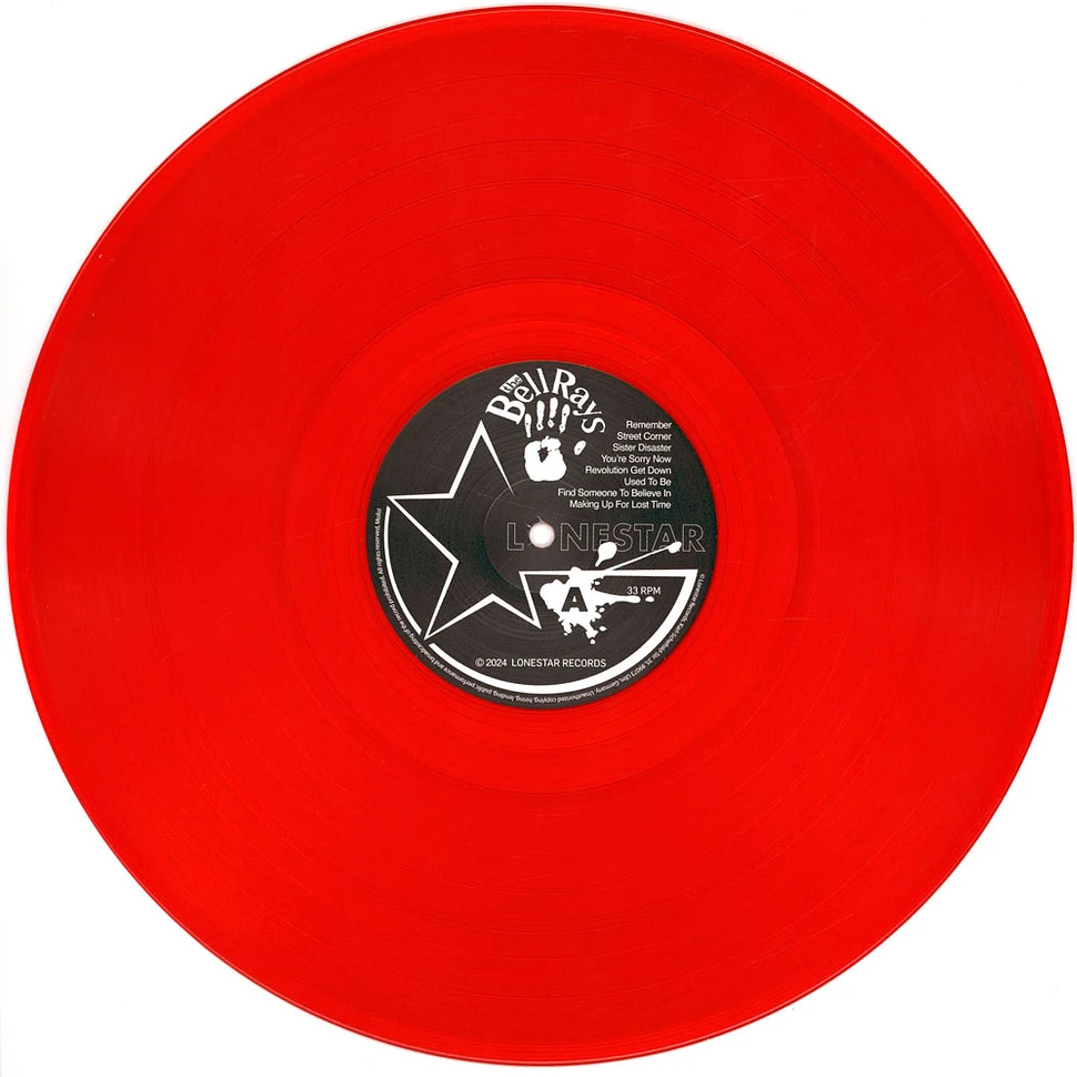 The Bellrays - The Red, The White And The Black Clear Red Vinyl Edition