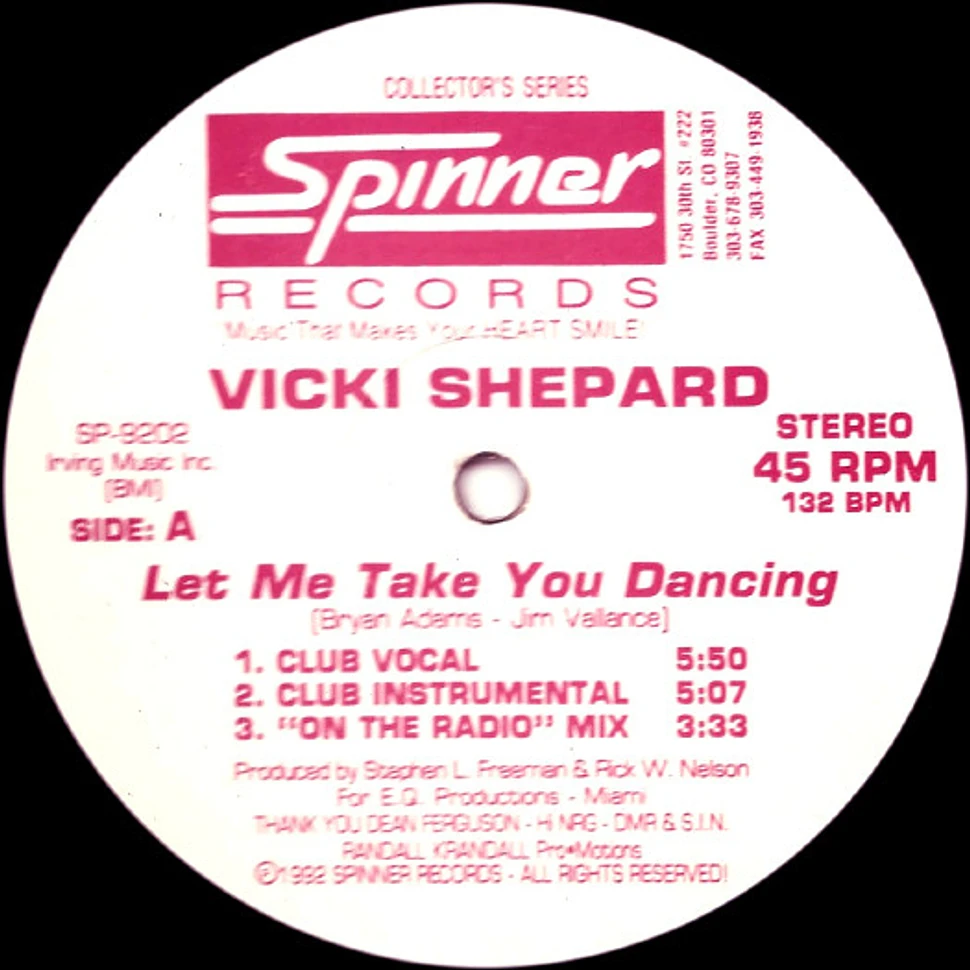 Vicki Shepard - Let Me Take You Dancing / Hold On To My Love