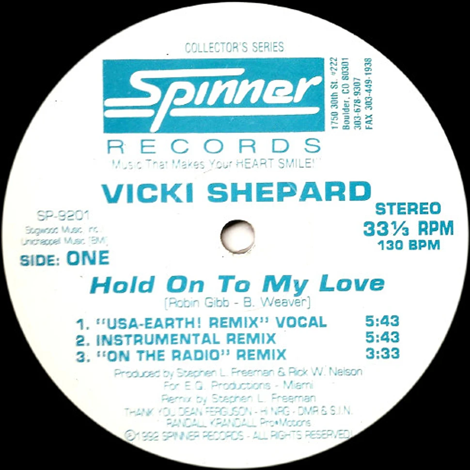 Vicki Shepard - Let Me Take You Dancing / Hold On To My Love