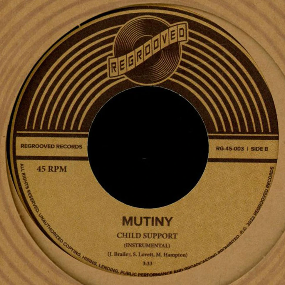 Mutiny - Black Hat Daddy & The Silver Comb Gang Bw Child Support (Instrumental)