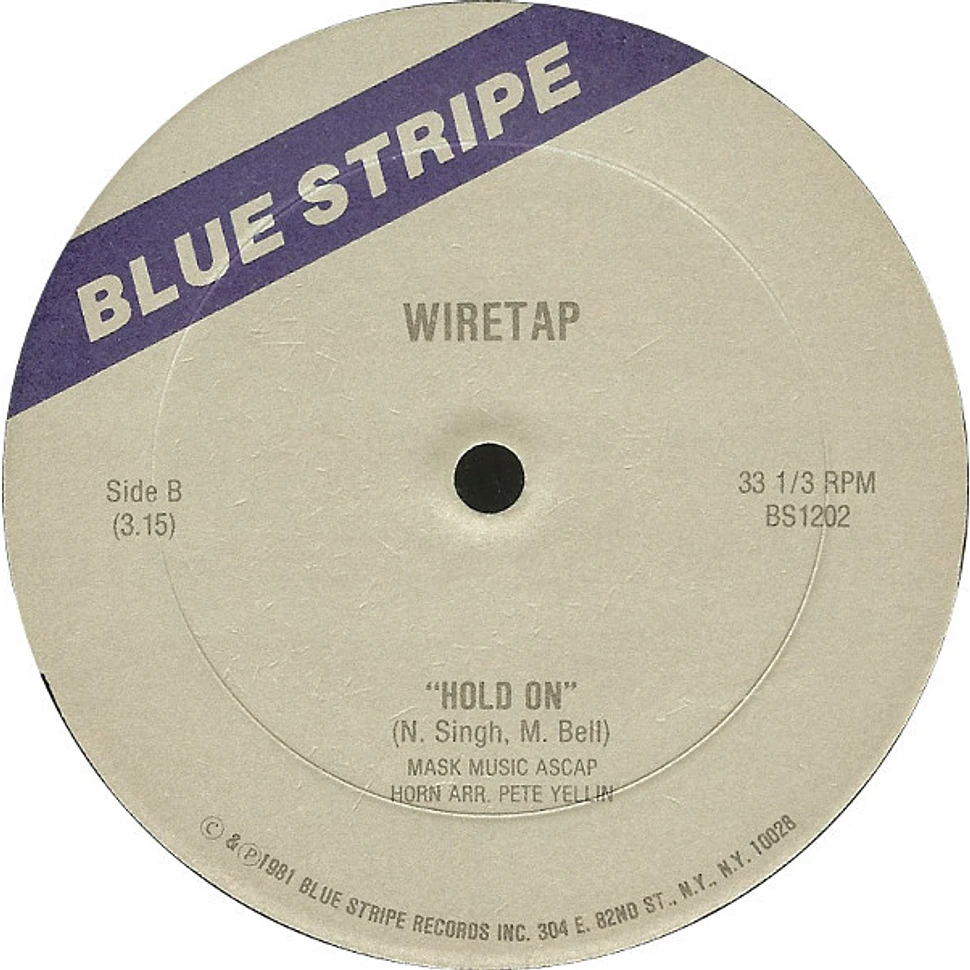 Wiretap - X-Rated Man / Hold On