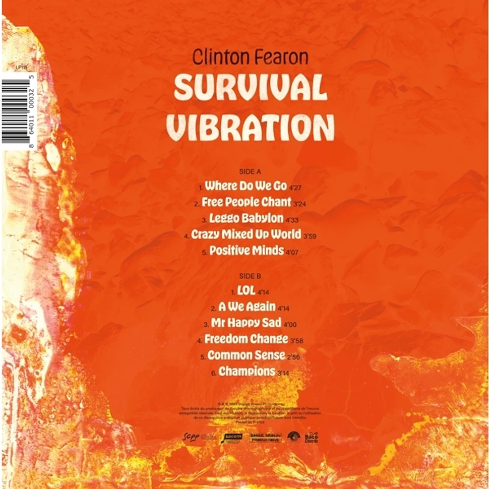 Clinton Fearon - Survival Vibration