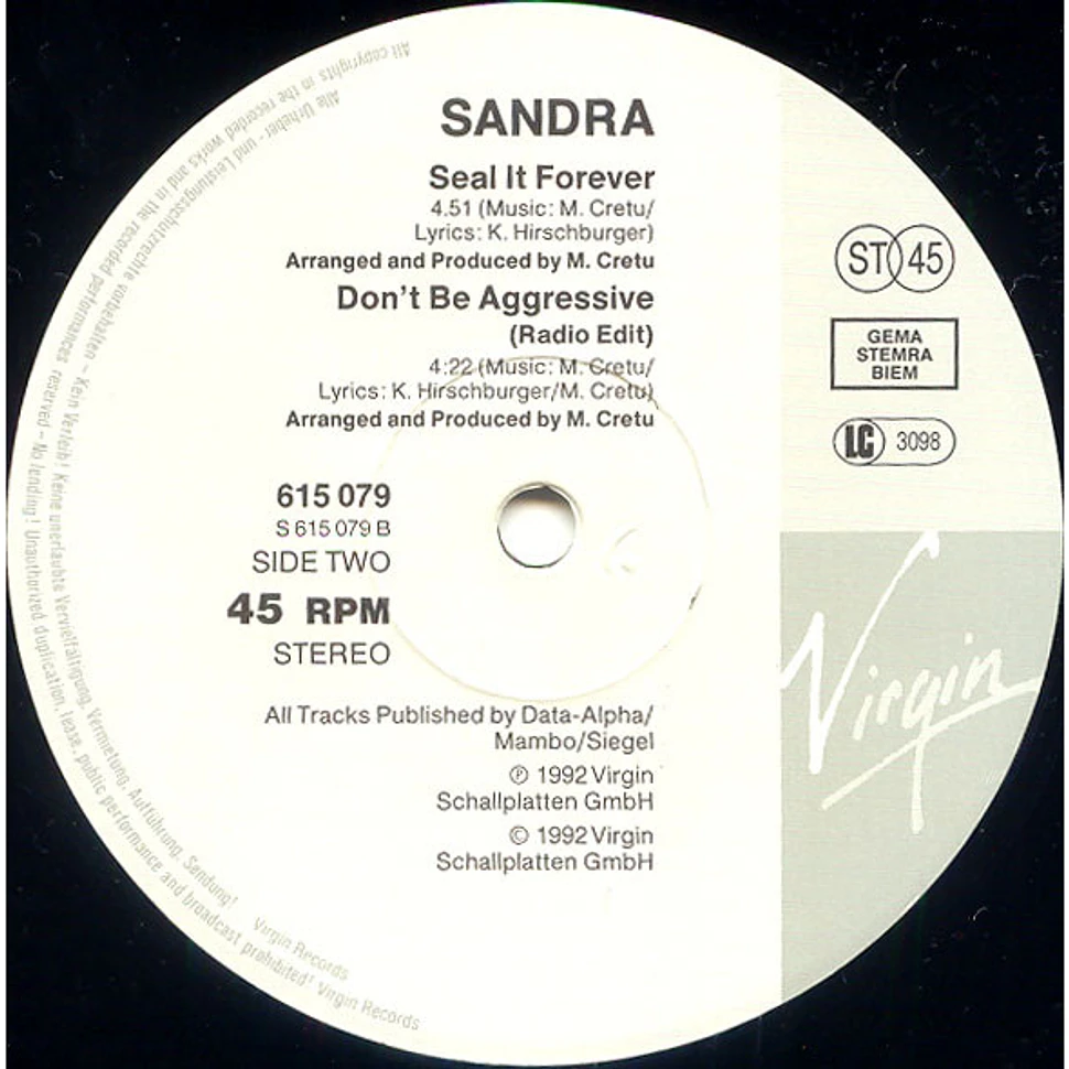 Sandra - Don't Be Aggressive