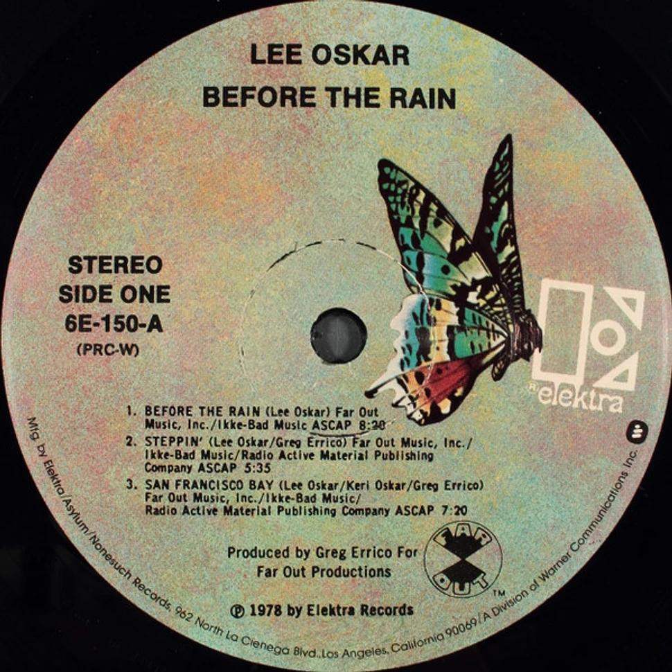 Lee Oskar - Before The Rain