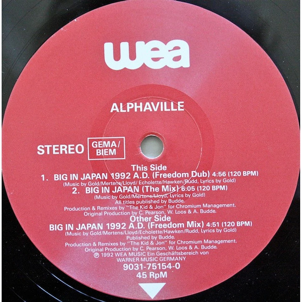 Alphaville - Big In Japan 1992 A.D.