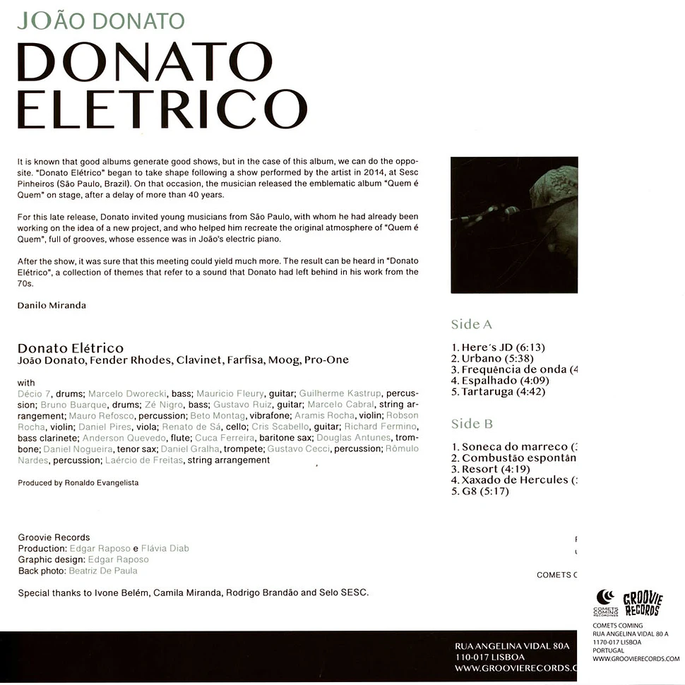 Joao Donato - Donato Elétrico HHV Exclusive Mint Green Vinyl Edition