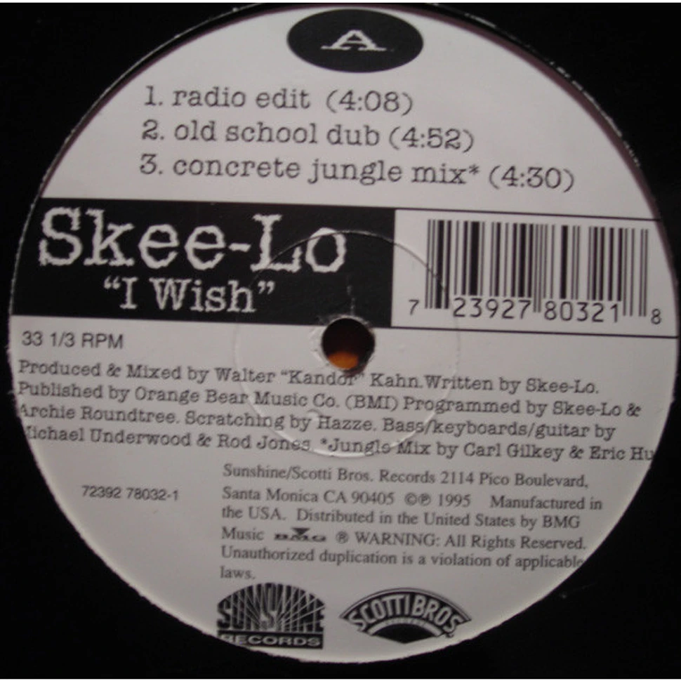 Skee-Lo - I Wish