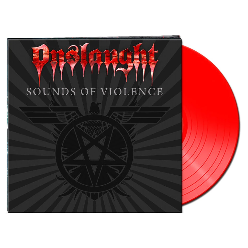 Onslaught - Sounds Of Violence Limited Red Vinyl Edition