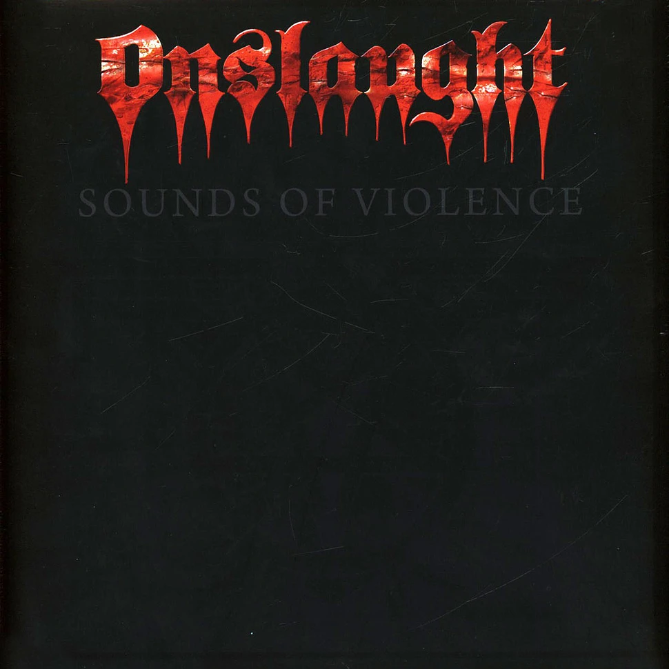Onslaught - Sounds Of Violence Limited Red Vinyl Edition