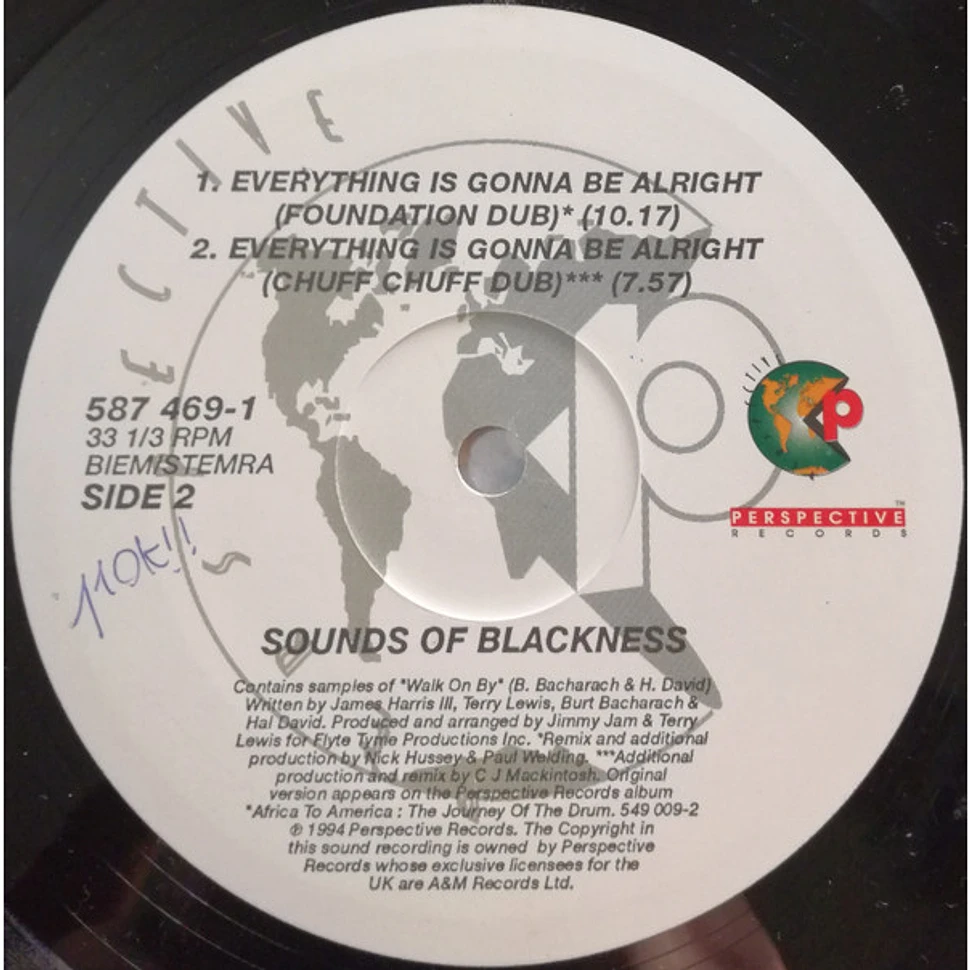 Sounds Of Blackness - Everything Is Gonna Be Alright (The Remixes)