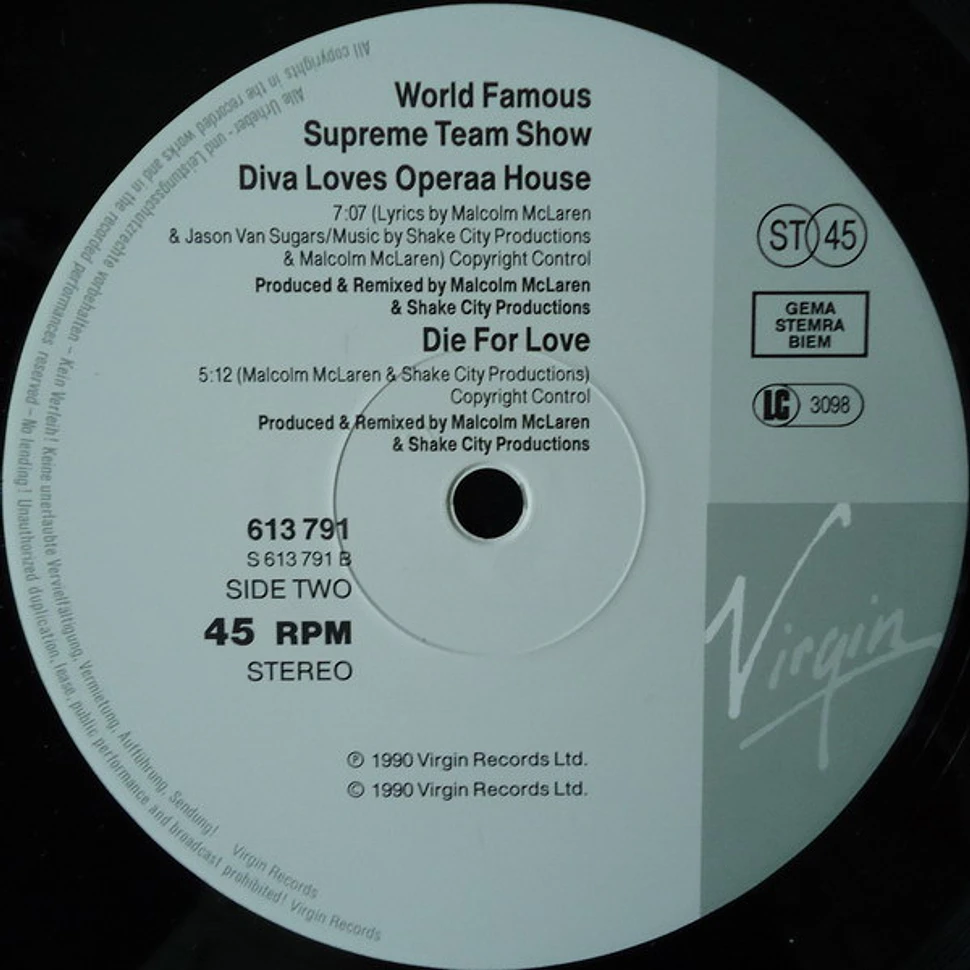 Malcolm McLaren Presents World's Famous Supreme Team - Operaa House • Aria On Air