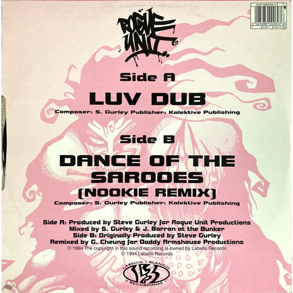 Rogue Unit - Luv Dub / Dance Of The Sarooes (Nookie Remix)
