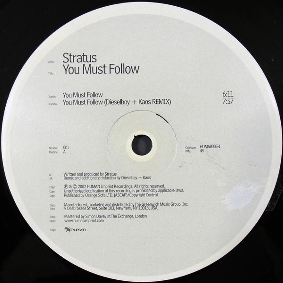 Stratus - You Must Follow (The projectHUMAN Remixes)