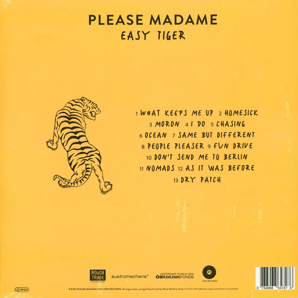 Please Madame - Easy Tiger