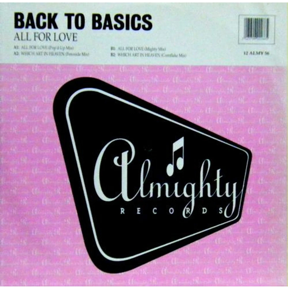 Back To Basics - All For Love