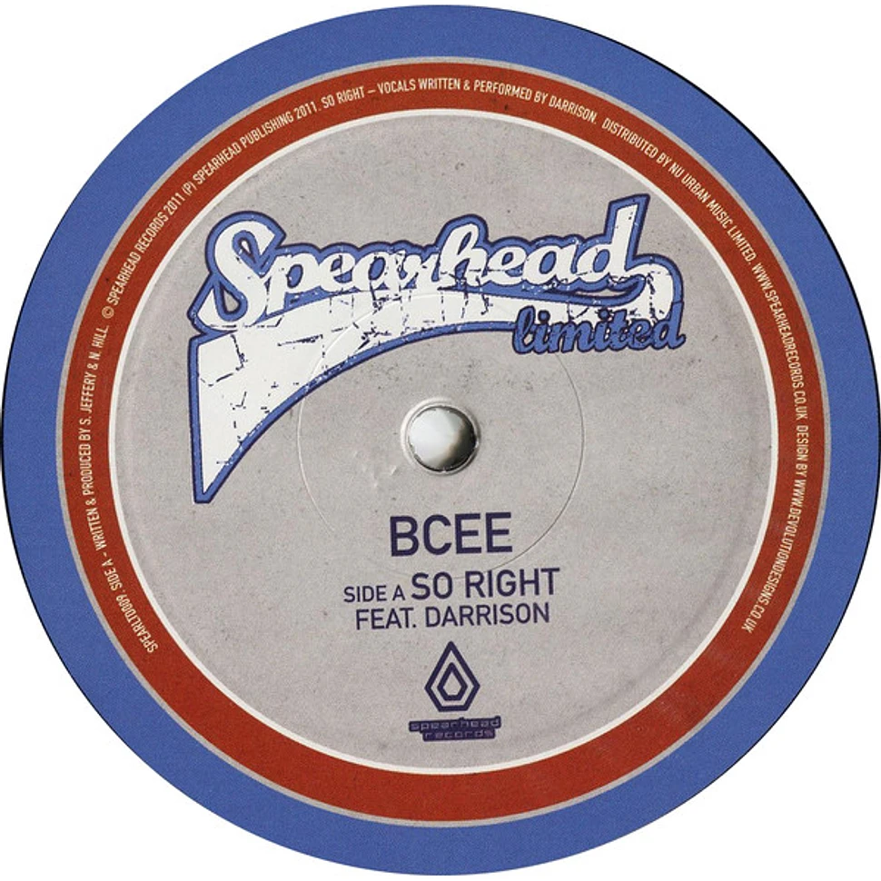 BCee - So Right / Captured In Time