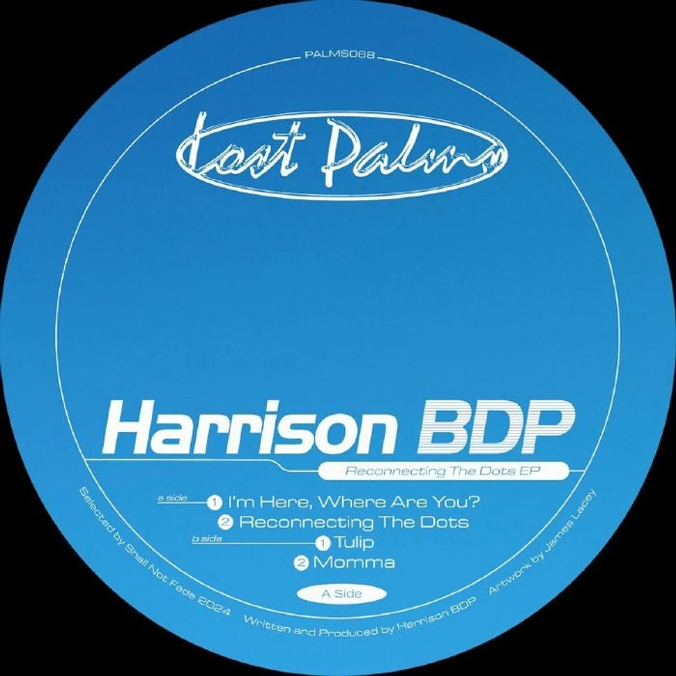 Harrison BDP - Connecting The Dots Ep Blue Vinyl Edition