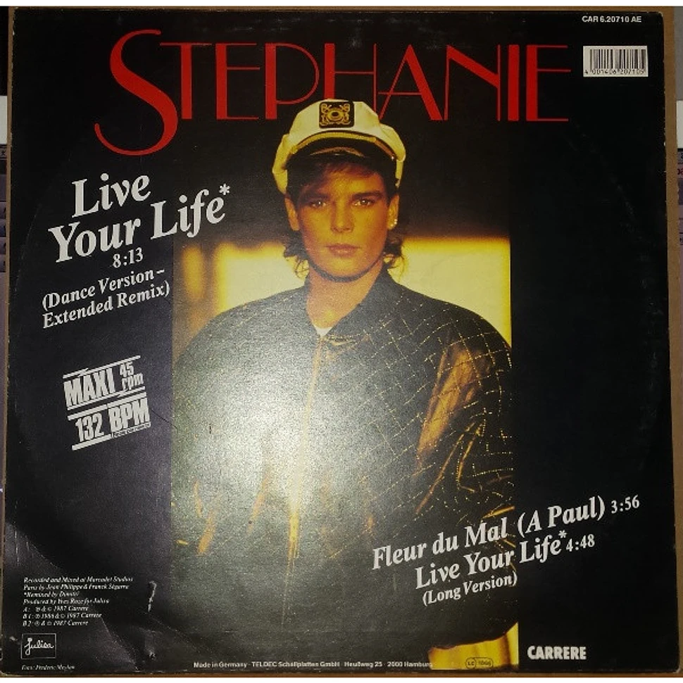 Stephanie - Live Your Life (Dance Version – Extended Remix)