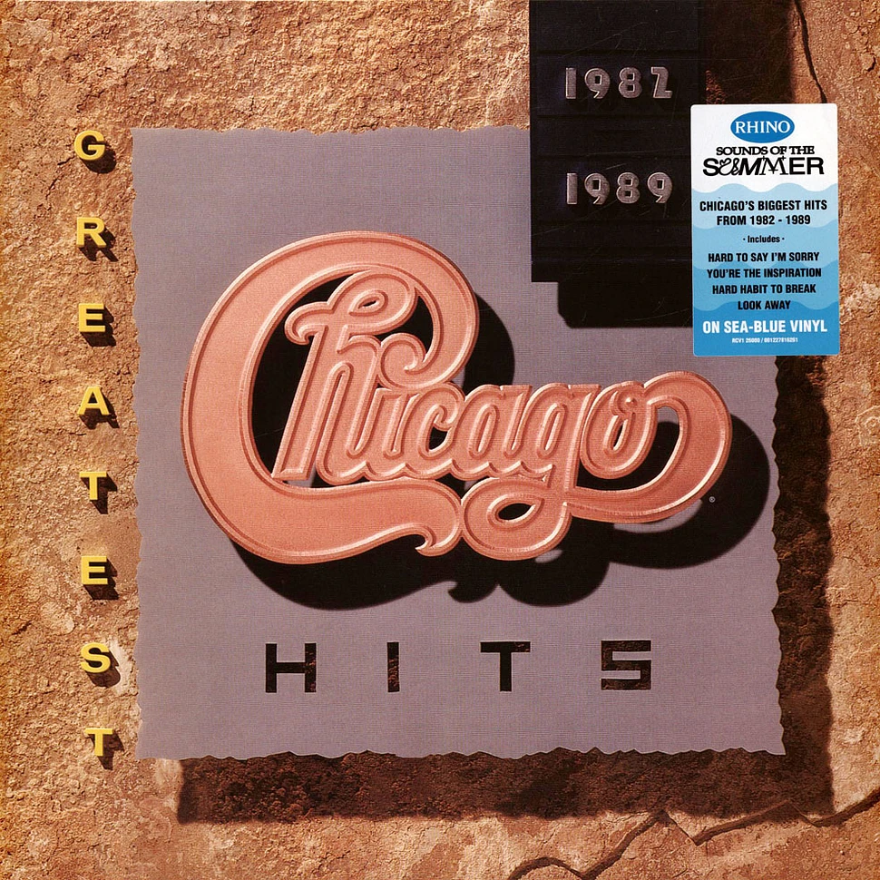 Chicago - Greatest Hits 1982-1989