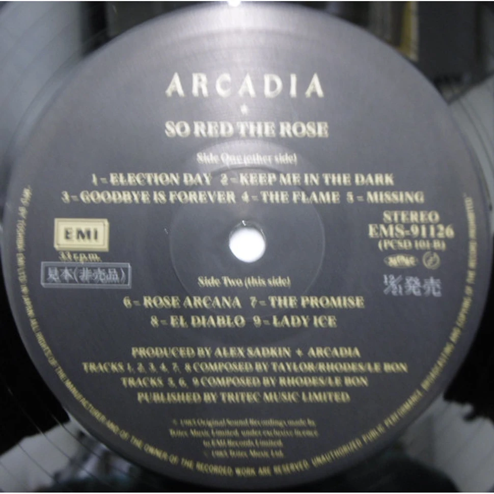 Arcadia - So Red The Rose