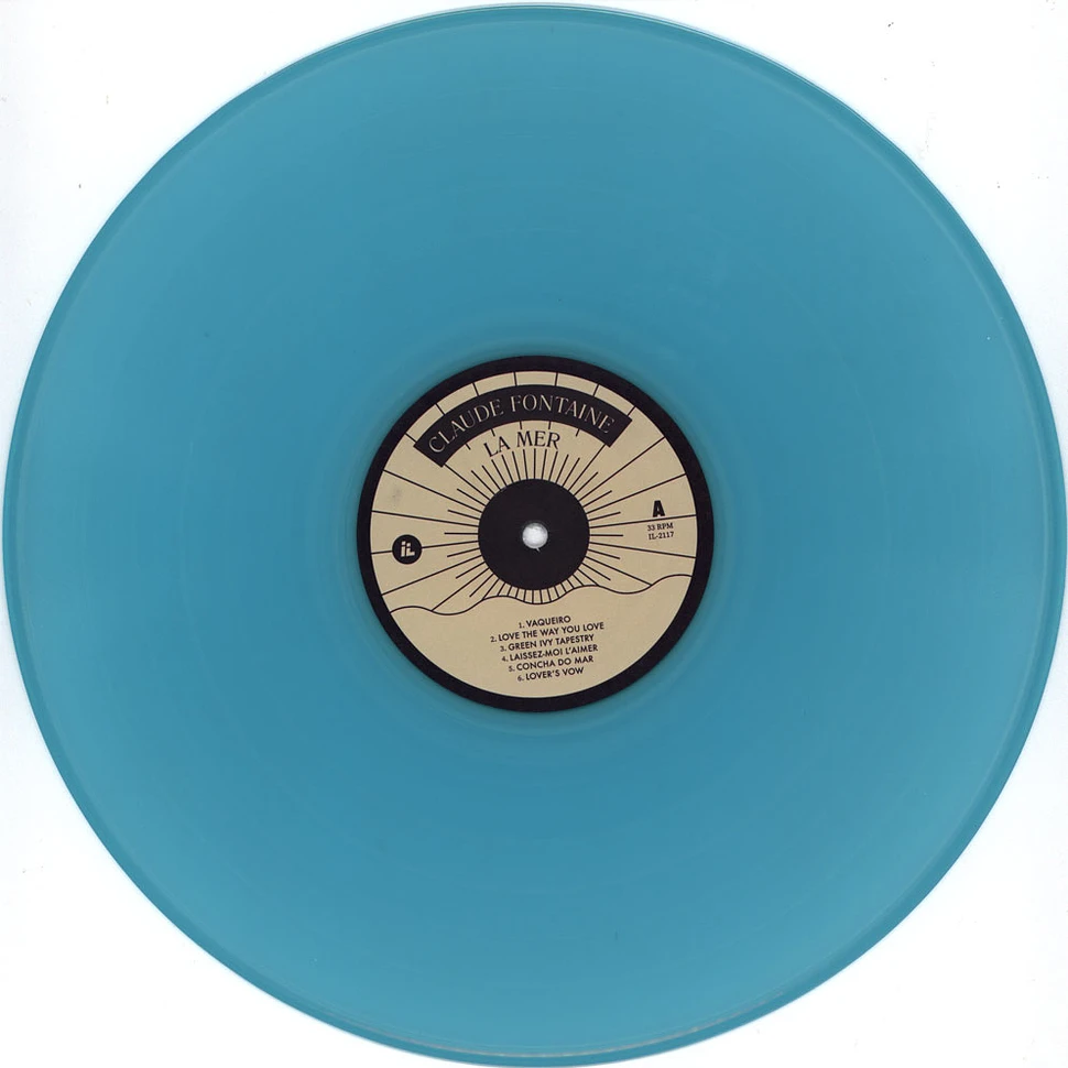 Claude Fontaine - La Mer HHV Exclusive Glacial Blue Vinyl Edition