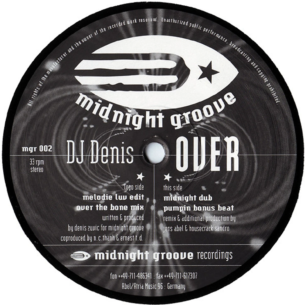 DJ Denis - Over