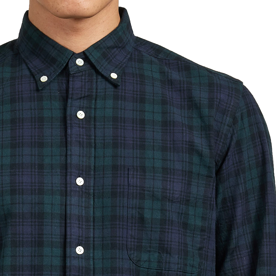 Beams Plus - B.D. Indigo Yarn Tartan Check